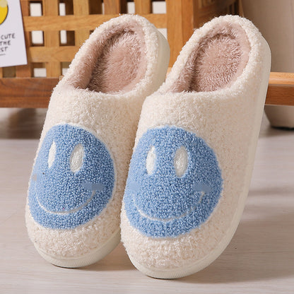 Smiley face slippers