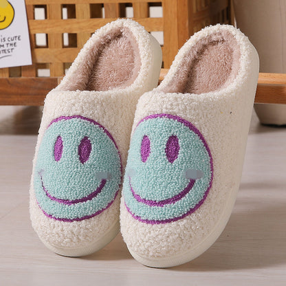 Smiley face slippers